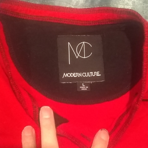 Other - BUNDLE AND SAVE ..Modern culture red t-shirt